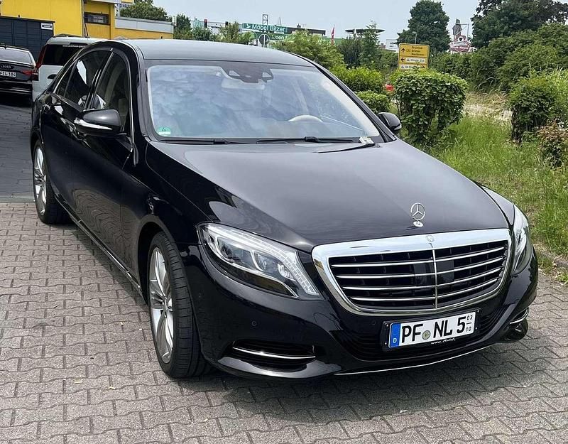 Schwarz Gebraucht 2014 Mercedes S500L Limousine | 42.000 € (Fairer Preis) - Bild 1/4