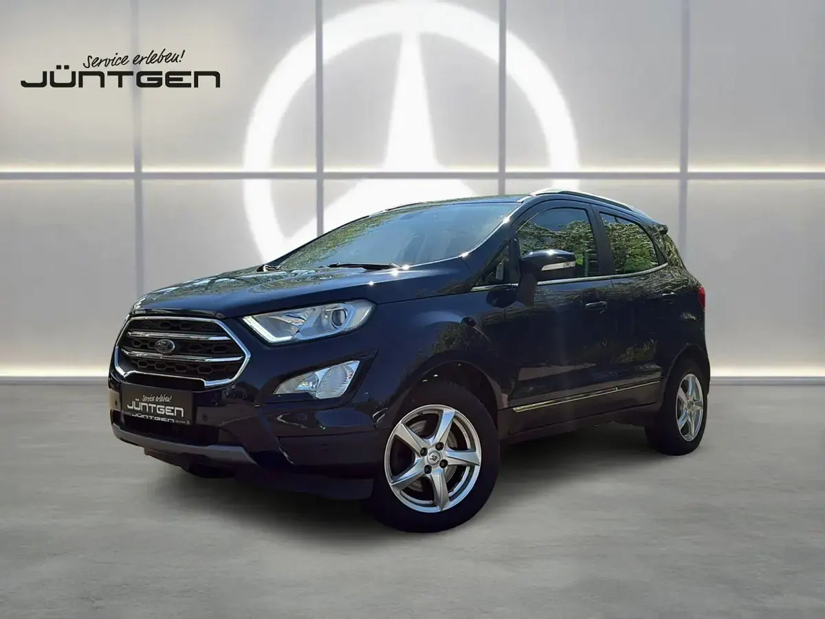 Gebraucht Ford Ecosport Cool & Sound Edition 140 PS (102 kW) 2018 Blau SUV