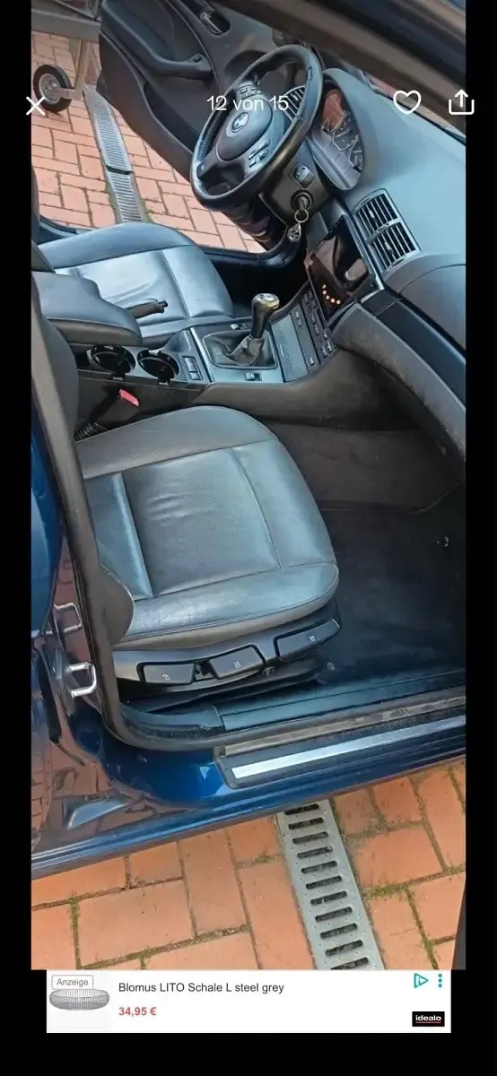 Gebraucht BMW 318 143 PS (105 kW) 2003 Blau Kombi