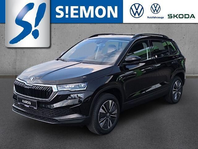 Schwarz Gebraucht 2024 Skoda Karoq Tour SUV | 35.930 € (Teuer) - Bild 1/2