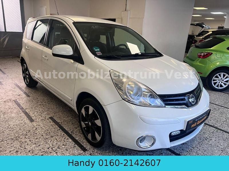 Gebraucht Nissan Note I-Way 88 PS (64 kW) 2012 Weiß Kleinwagen