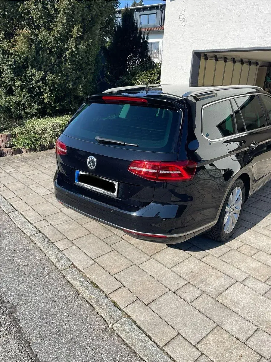 Brugt VW Passat Highline 150 HK (110 kW) 2018 Sort Stationcar