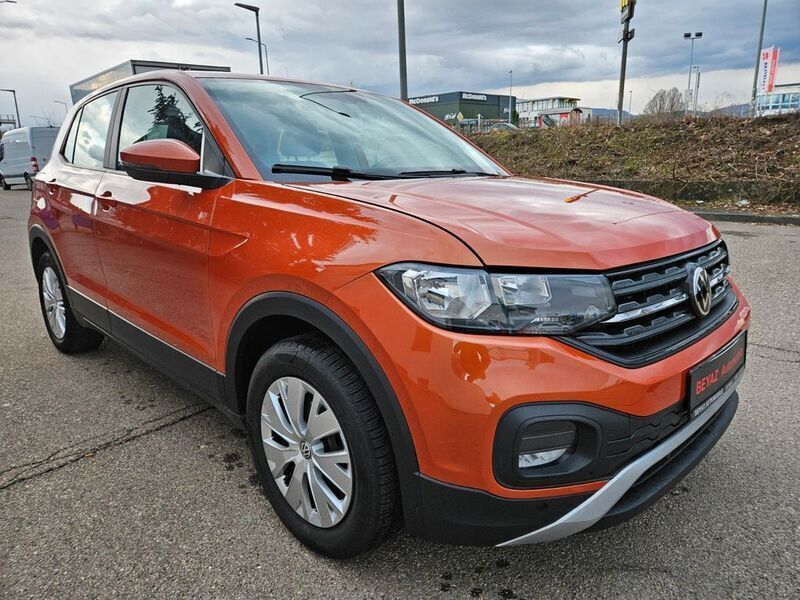 Orange Gebraucht 2021 VW T-Cross Basis SUV | 17.999 € (Guter Preis) - Bild 1/4