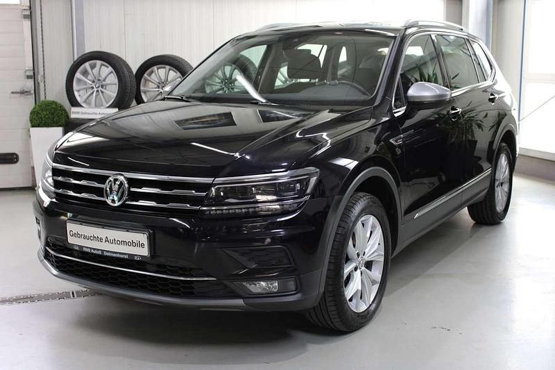 Schwarz Gebraucht 2020 VW Tiguan Allspace SUV | 18.890 € (Fairer Preis) - Bild 1/4