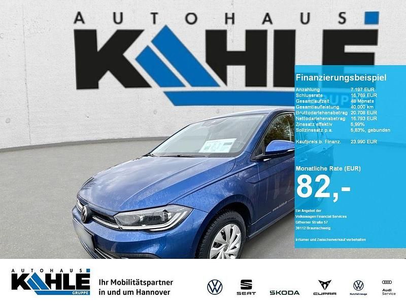 Blau Gebraucht 2025 VW Polo Style Limousine | 23.990 € (Fairer Preis) - Bild 1/4
