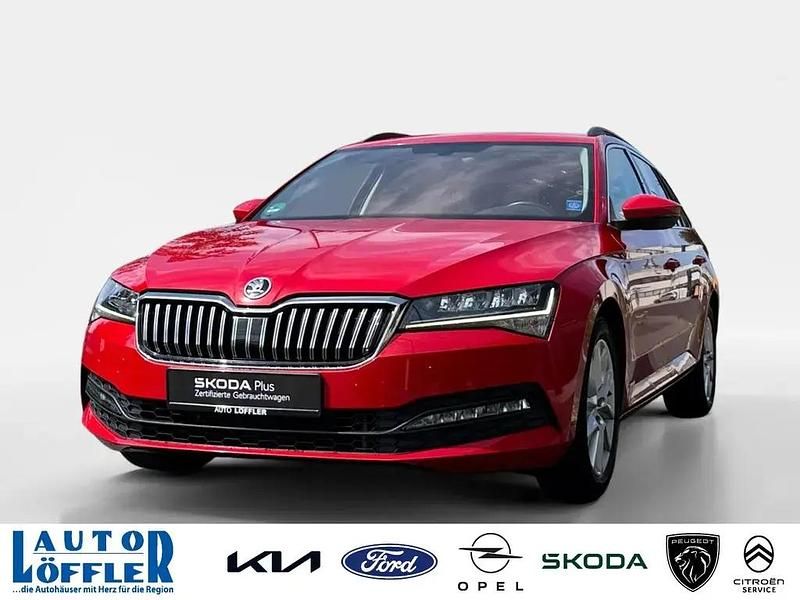 Gebraucht Skoda Superb 200 PS (147 kW) 2021 Rot Kombi