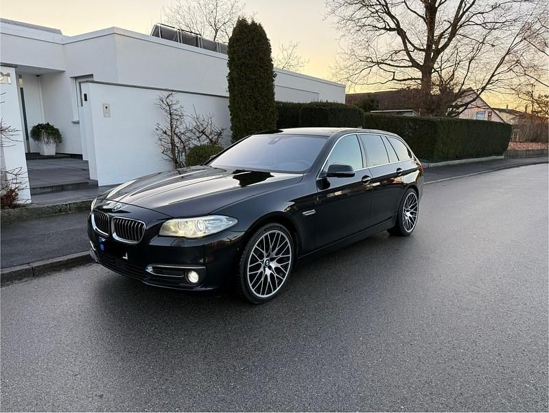 Schwarz Gebraucht 2014 BMW 535 Kombi | 19.500 € - Bild 1/4