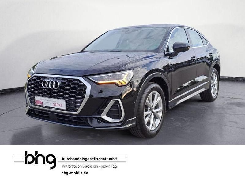 Mythosschwarz metallic Gebraucht 2021 Audi Q3 S-Line SUV | 28.920 € (Fairer Preis) - Bild 1/4