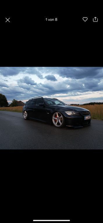 Schwarz Gebraucht 2007 BMW 335 Performance Kombi | 15.000 € (Fairer Preis) - Bild 1/4
