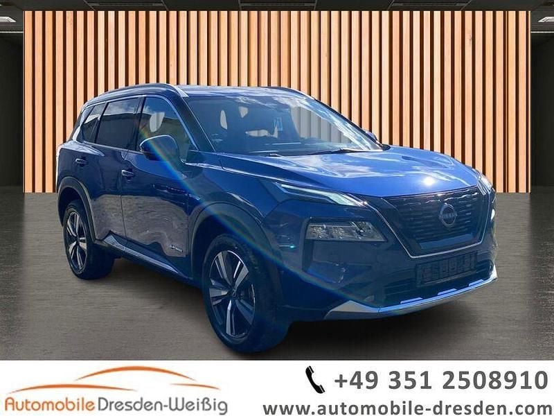 Blau blau (metallic) Gebraucht 2024 Nissan X-Trail Tekna SUV | 32.980 € (Superpreis) - Bild 1/4