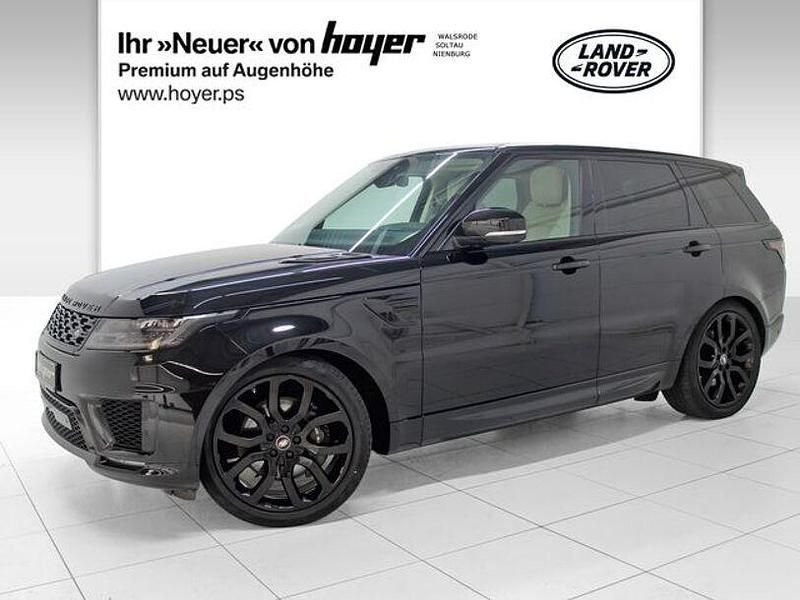 Schwarz Gebraucht 2020 Land Rover Range Rover Sport HSE SUV | 49.430 € (Guter Preis) - Bild 1/4