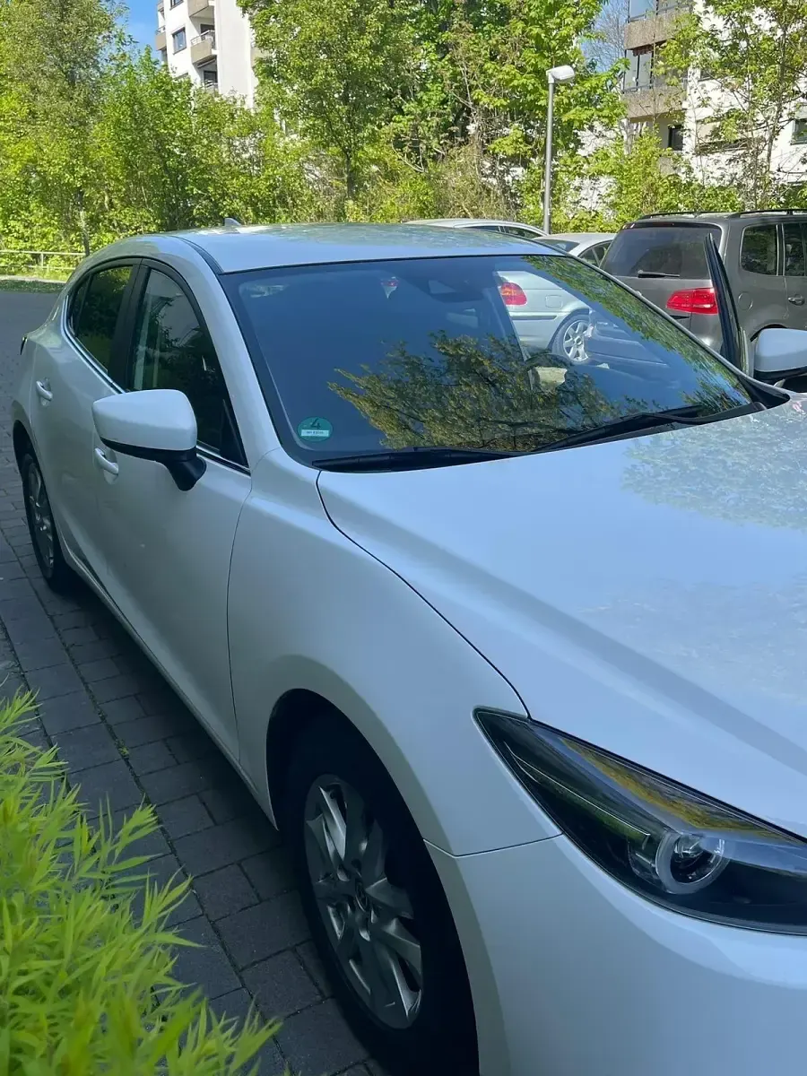 Gebraucht Mazda 3 150 PS (110 kW) 2018 Weiß Limousine