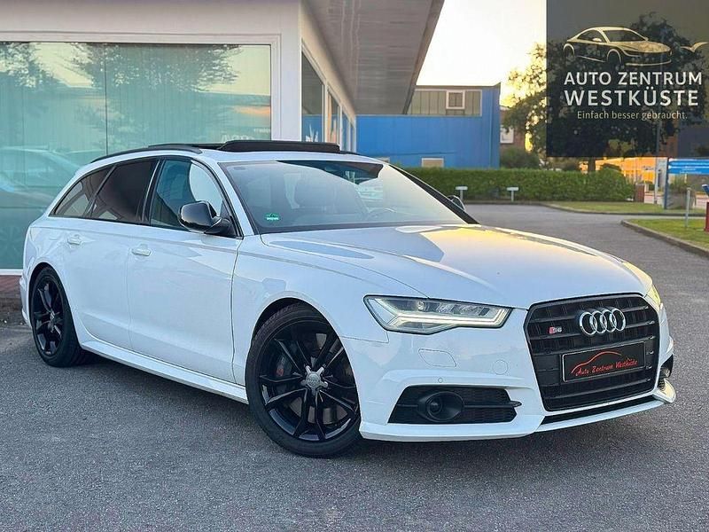 Weiß Gebraucht 2017 Audi S6 Ambiente Kombi | 39.975 € (Teuer) - Bild 1/4