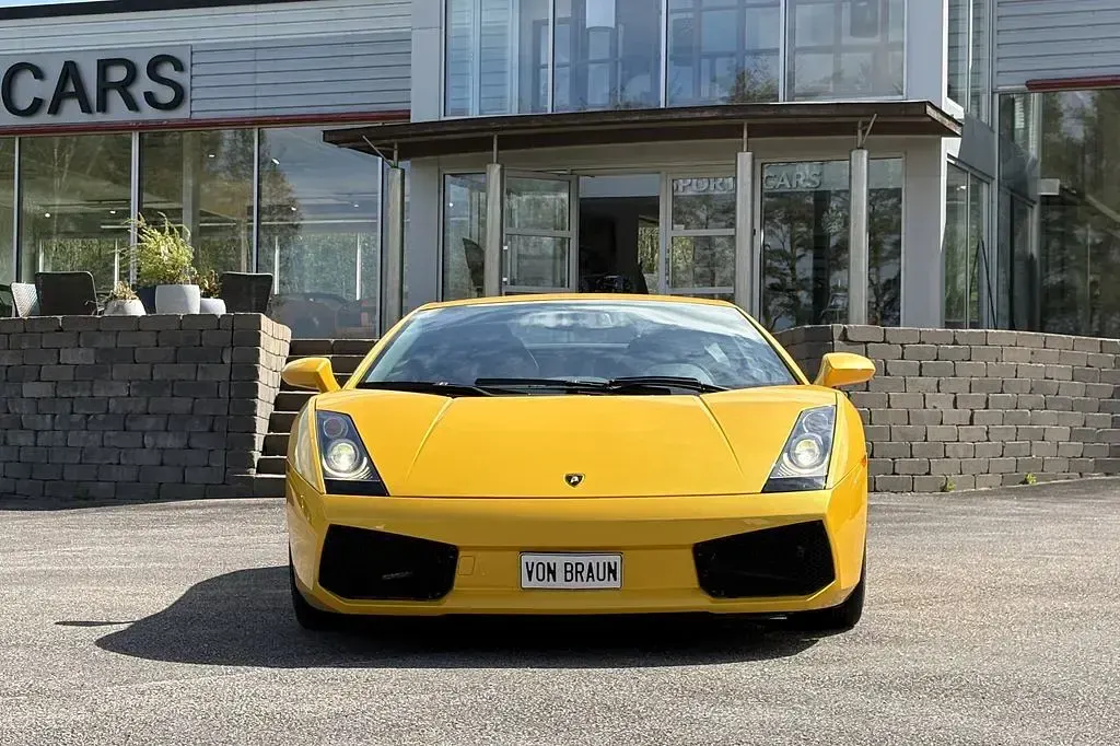 Second-hand Lamborghini Gallardo 500 CP (367 kW) 2004 Galben Coupe