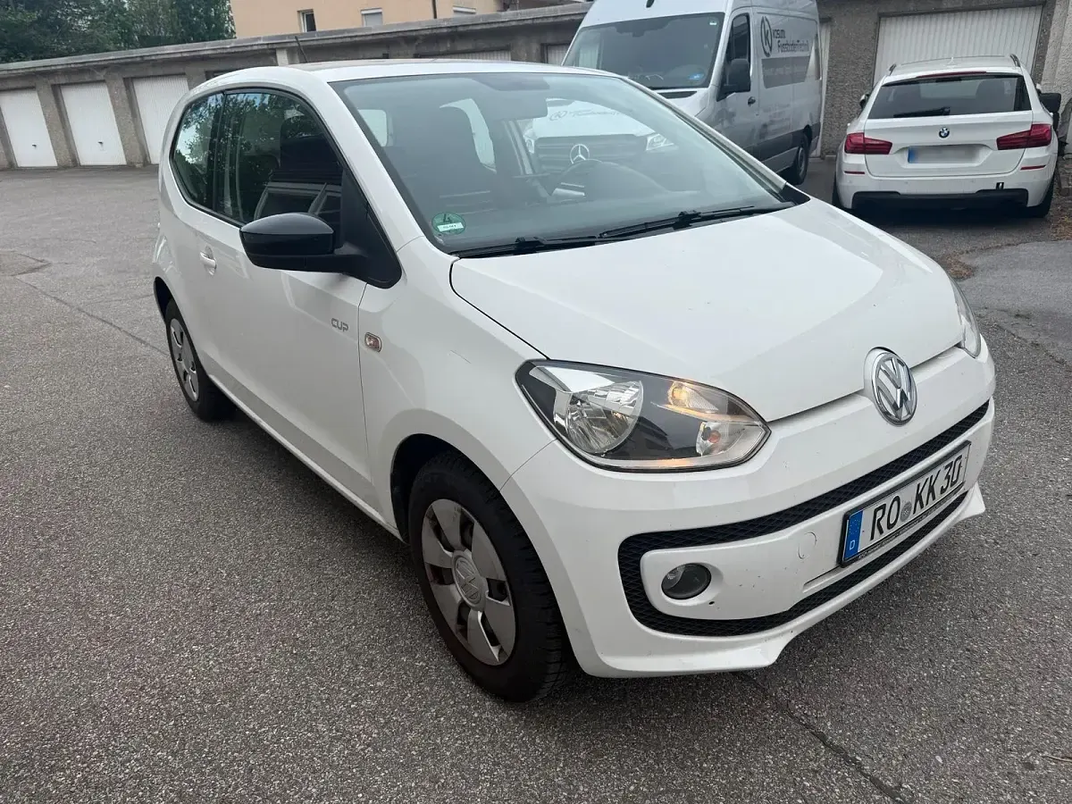Gebraucht VW up! 60 PS (44 kW) 2014 Weiß Kleinwagen