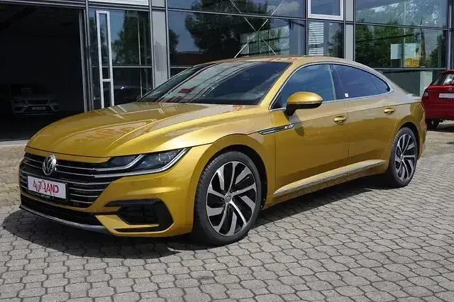 Gebraucht VW Arteon R-line 190 PS (139 kW) 2019 Gold Kleinwagen
