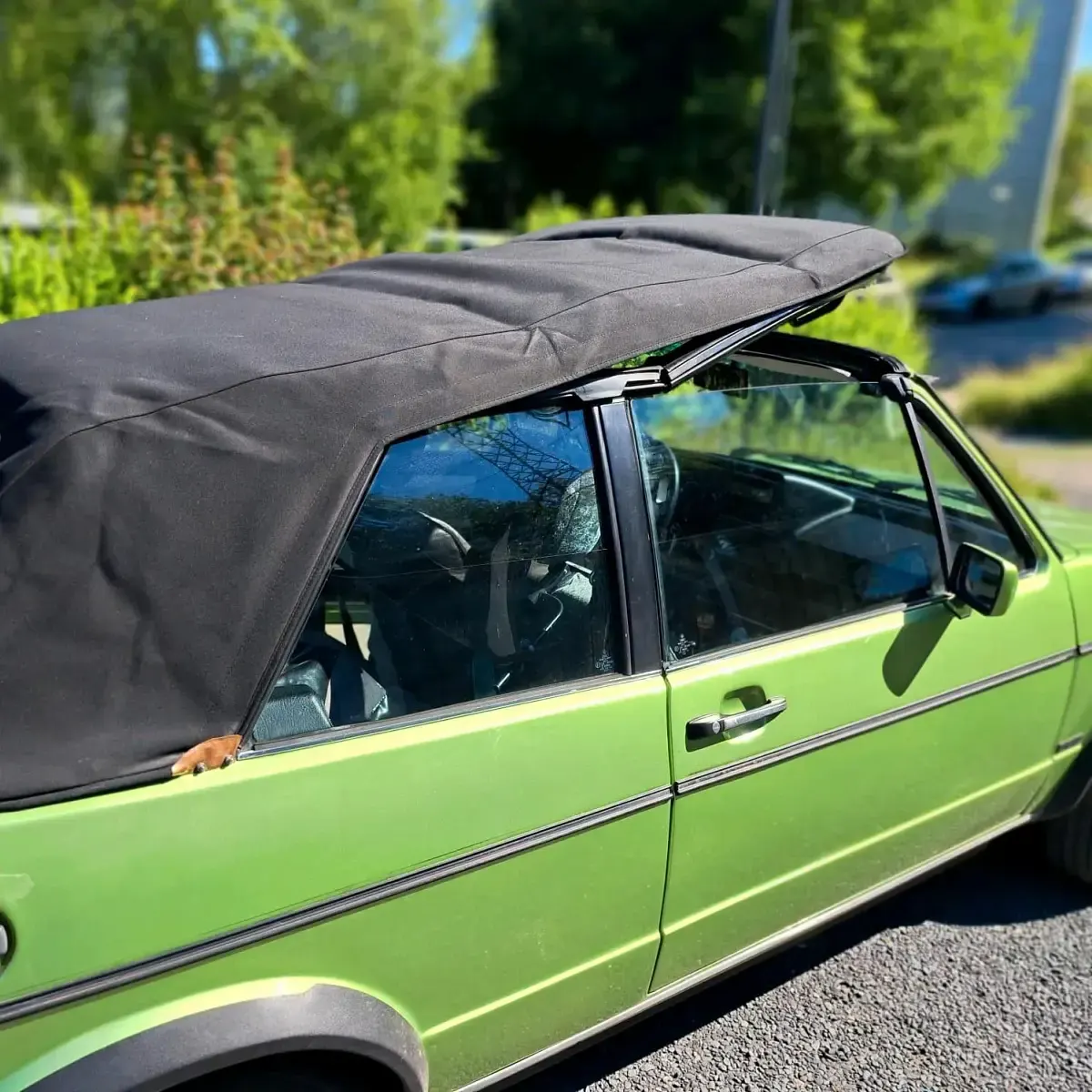 Gebraucht VW Golf Cabriolet 75 PS (55 kW) 1984 Grün Cabrio