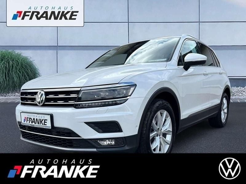 Weiß Gebraucht 2017 VW Tiguan Highline SUV | 20.619 € (Guter Preis) - Bild 1/4