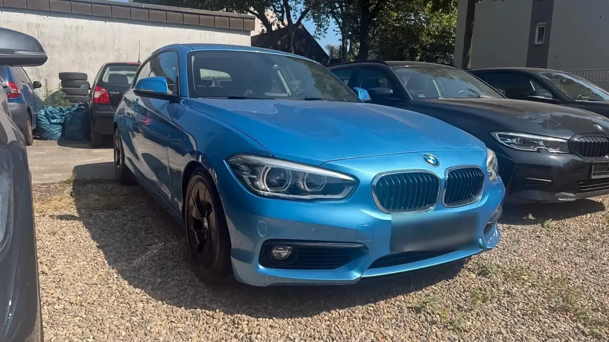 Gebraucht BMW 116 116 PS (85 kW) 2018 Blau Kleinwagen