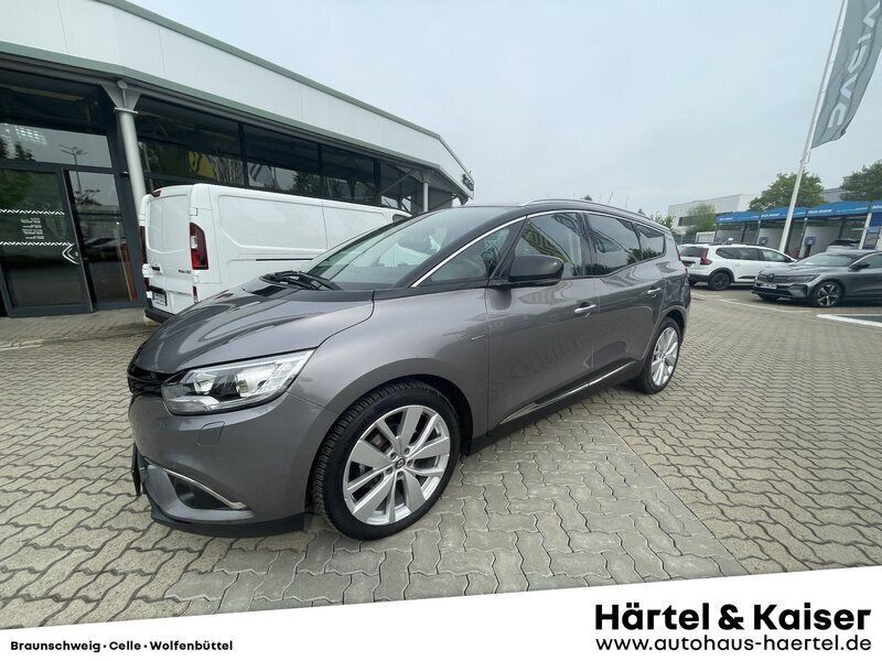 Zweifarbig: stahlgr (grau) Gebraucht 2020 Renault Grand Scénic IV LIMITED Deluxe Van / Kleinbus | 14.450 € (Fairer Preis) - Bild 1/4