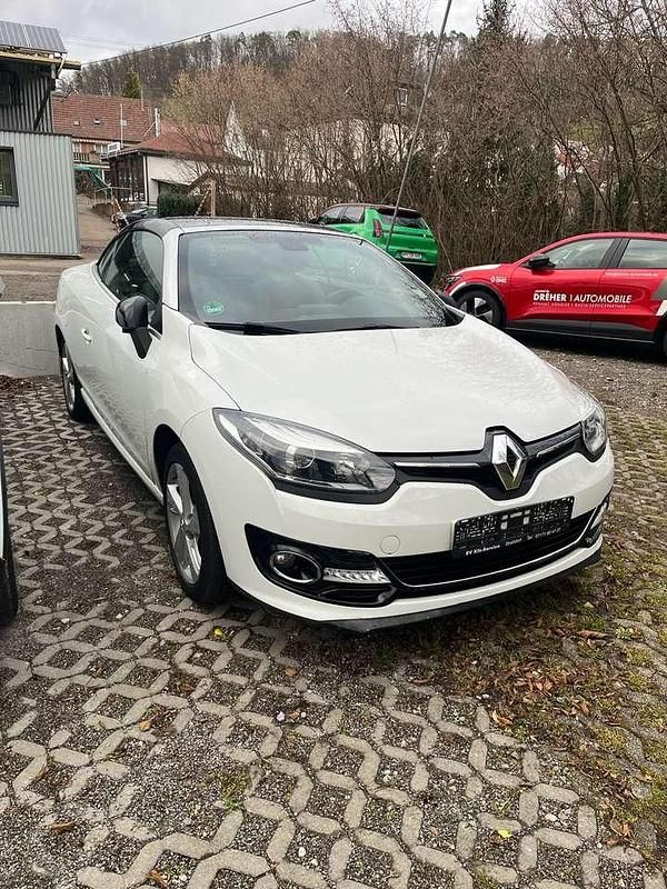 Weiss "nacre" Gebraucht 2014 Renault Mégane Cabriolet Luxe Cabrio | 8.999 € (Fairer Preis) - Bild 1/4