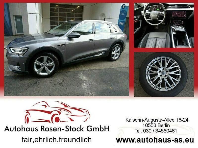 Grau Gebraucht 2019 Audi e-tron Advanced SUV | 39.900 € (Fairer Preis) - Bild 1/3