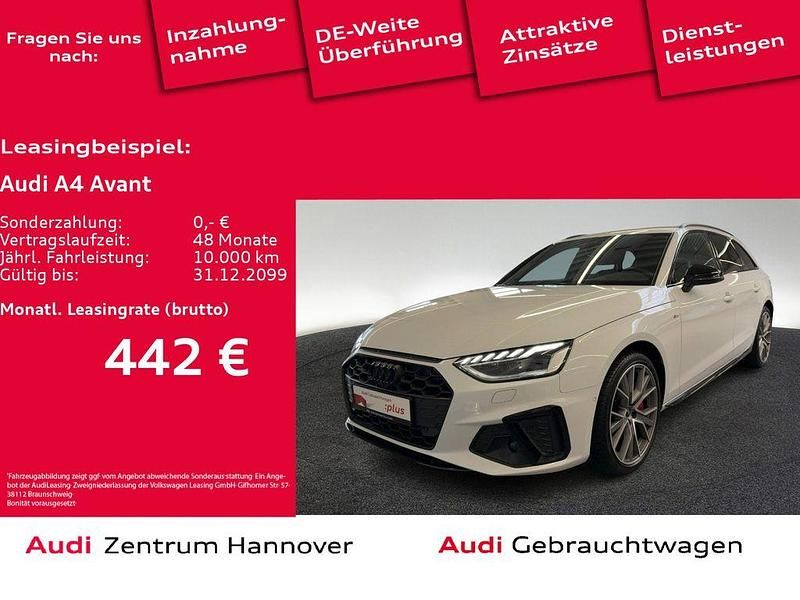 Gebraucht Audi A4 S-Line 265 PS (194 kW) 2023 Gletscherweiß metallic Kombi