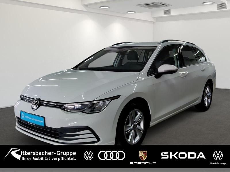 Weiss Gebraucht 2021 VW Golf VIII Comfortline Kombi | 19.790 € (Fairer Preis) - Bild 1/4