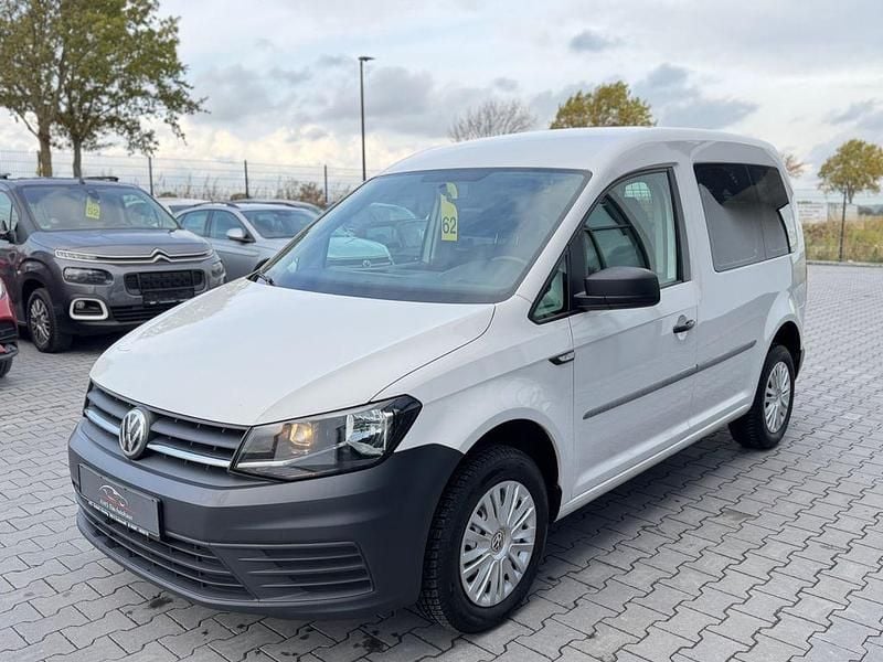 Gebraucht VW Caddy Conceptline 75 PS (55 kW) 2018 Weiß Van / Kleinbus