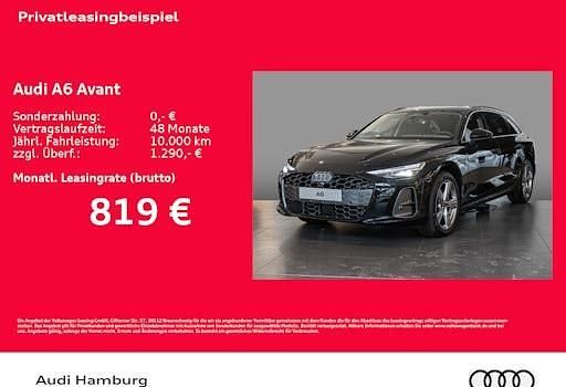 Neu Audi A6 Advanced Plus 204 PS (150 kW) 2025 Schwarz Kombi