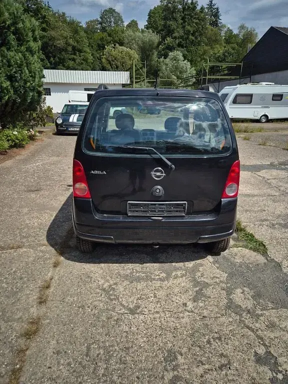 Gebraucht Opel Agila 60 PS (44 kW) 2005 Schwarz Van / Kleinbus