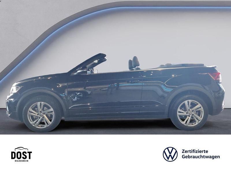 Gebraucht VW T-Roc Cabriolet R-line 150 PS (110 kW) 2025 Schwarz Cabrio