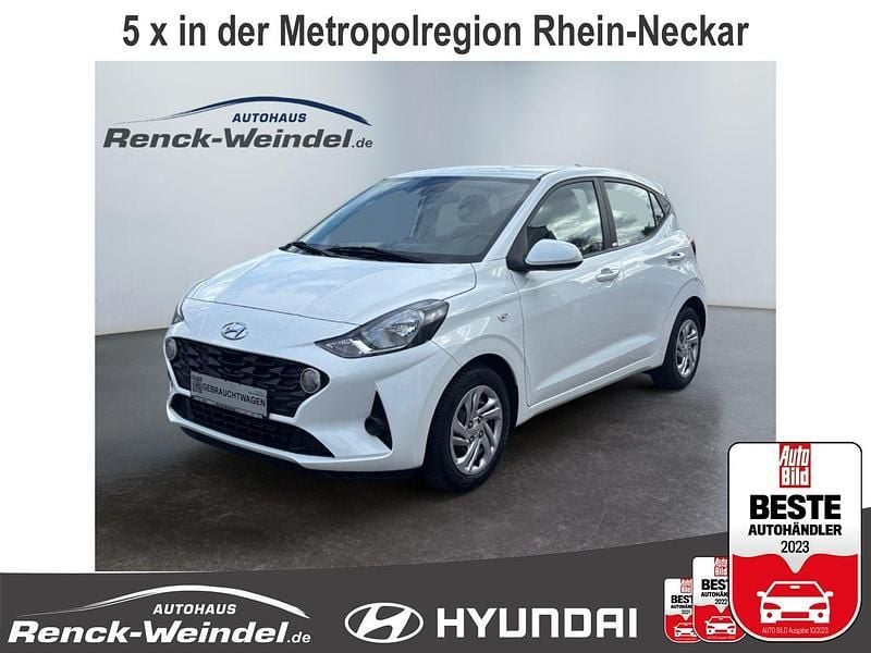 Weiß Gebraucht 2021 Hyundai i10 Select Kleinwagen | 12.989 € (Fairer Preis) - Bild 1/4