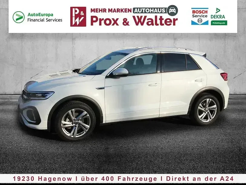 Gebraucht VW T-Roc R-line 116 PS (85 kW) 2025 Pure white SUV