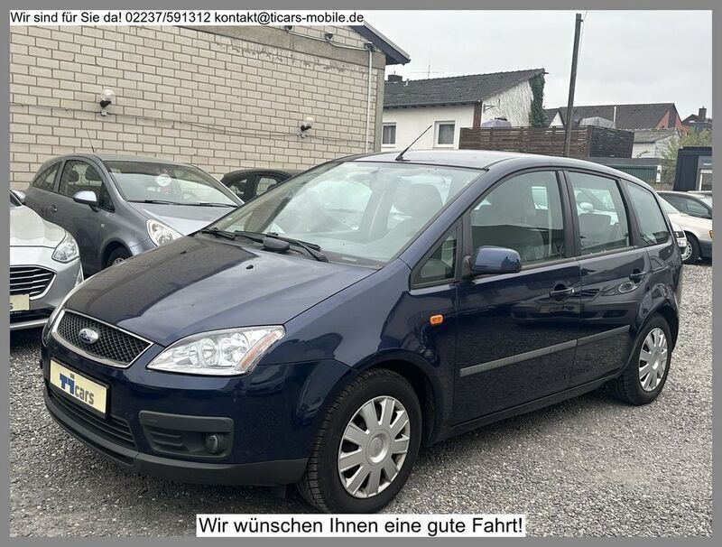 Blau Gebraucht 2004 Ford C-MAX Ghia Van / Kleinbus | 2.950 € - Bild 1/4
