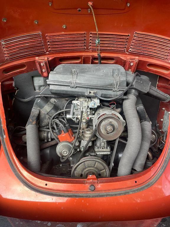 Gebraucht VW Käfer 50 PS (36 kW) 1973 Orange Cabrio