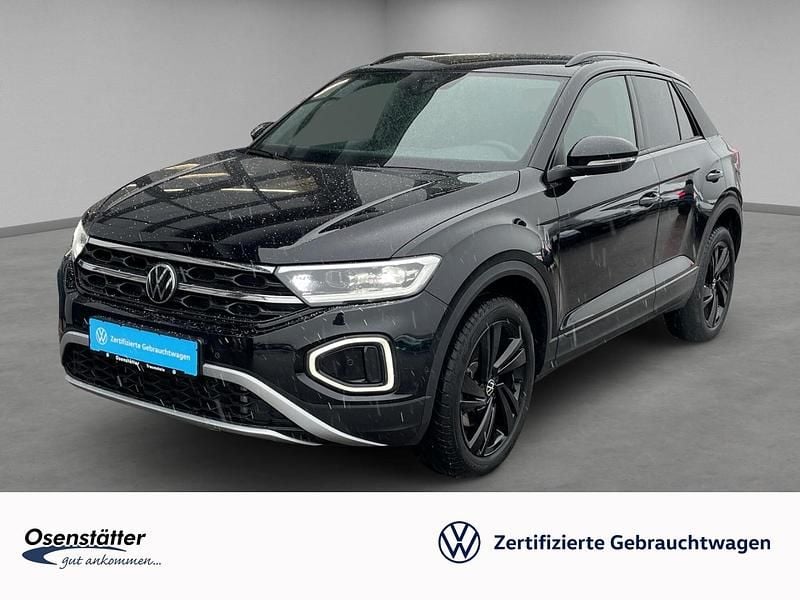 Schwarz Gebraucht 2025 VW T-Roc Style SUV | 32.210 € (Guter Preis) - Bild 1/4