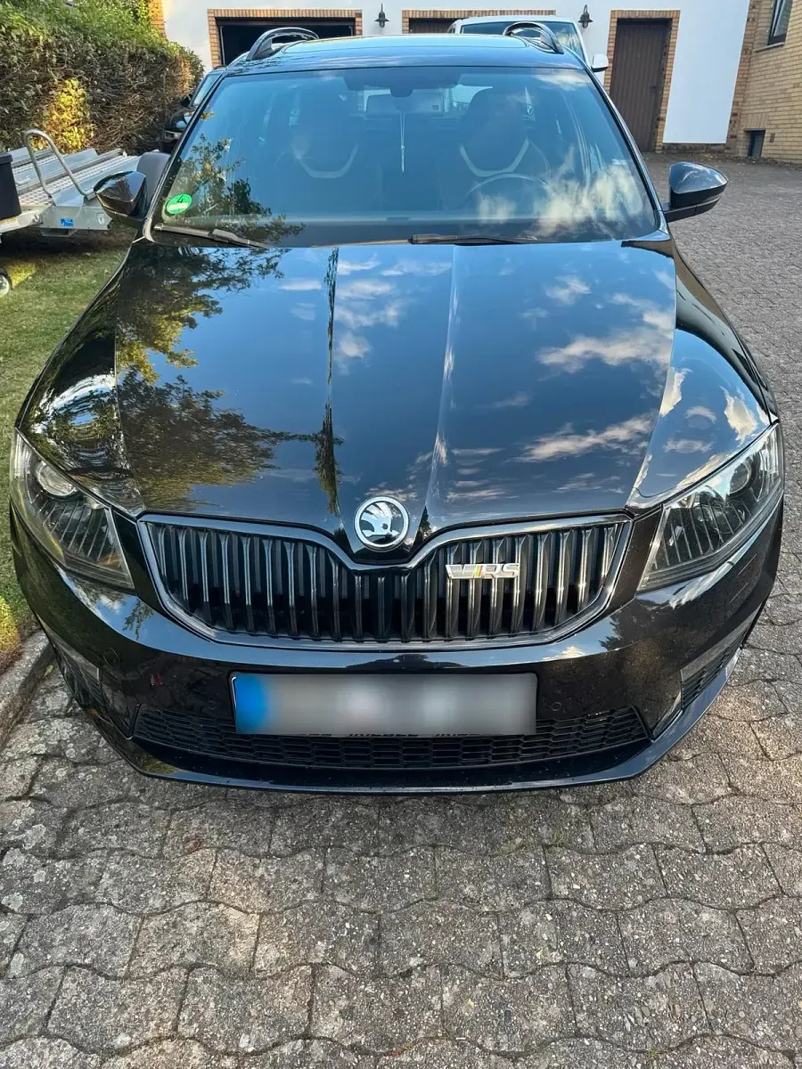Gebraucht Skoda Octavia vRS 184 PS (135 kW) 2016 Schwarz Kombi
