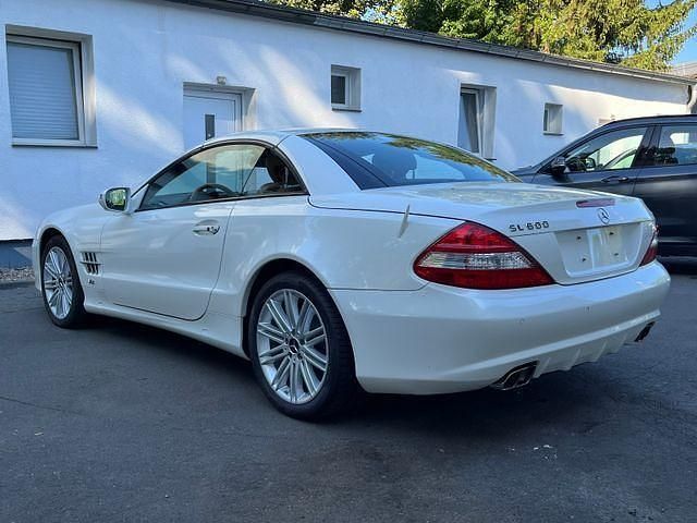 Gebraucht Mercedes SL600 517 PS (380 kW) 2009 Weiß Cabrio