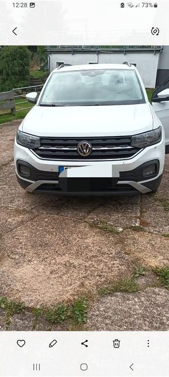 Weiß Gebraucht 2019 VW T-Cross Life SUV | 13.500 € (Guter Preis) - Bild 1/4