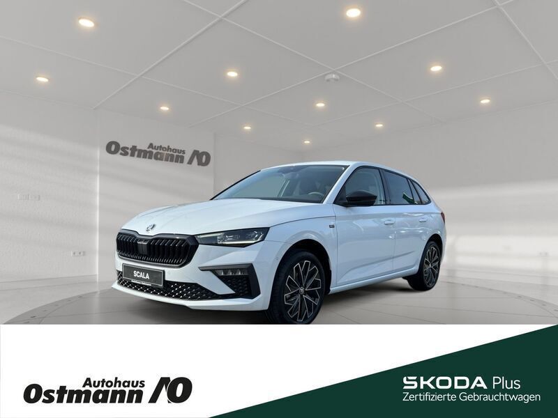 Moonweiß perleffekt Gebraucht 2024 Skoda Scala Drive Kleinwagen | 24.750 € (Teuer) - Bild 1/4