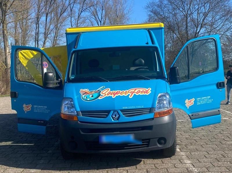 Gebraucht Renault Master 101 PS (74 kW) 2009 Blau Van / Kleinbus