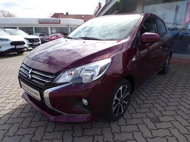 Bordeaux rot Gebraucht 2024 Mitsubishi Space Star Select+ Limousine | 15.990 € (Etwas zu teuer) - Bild 1/4