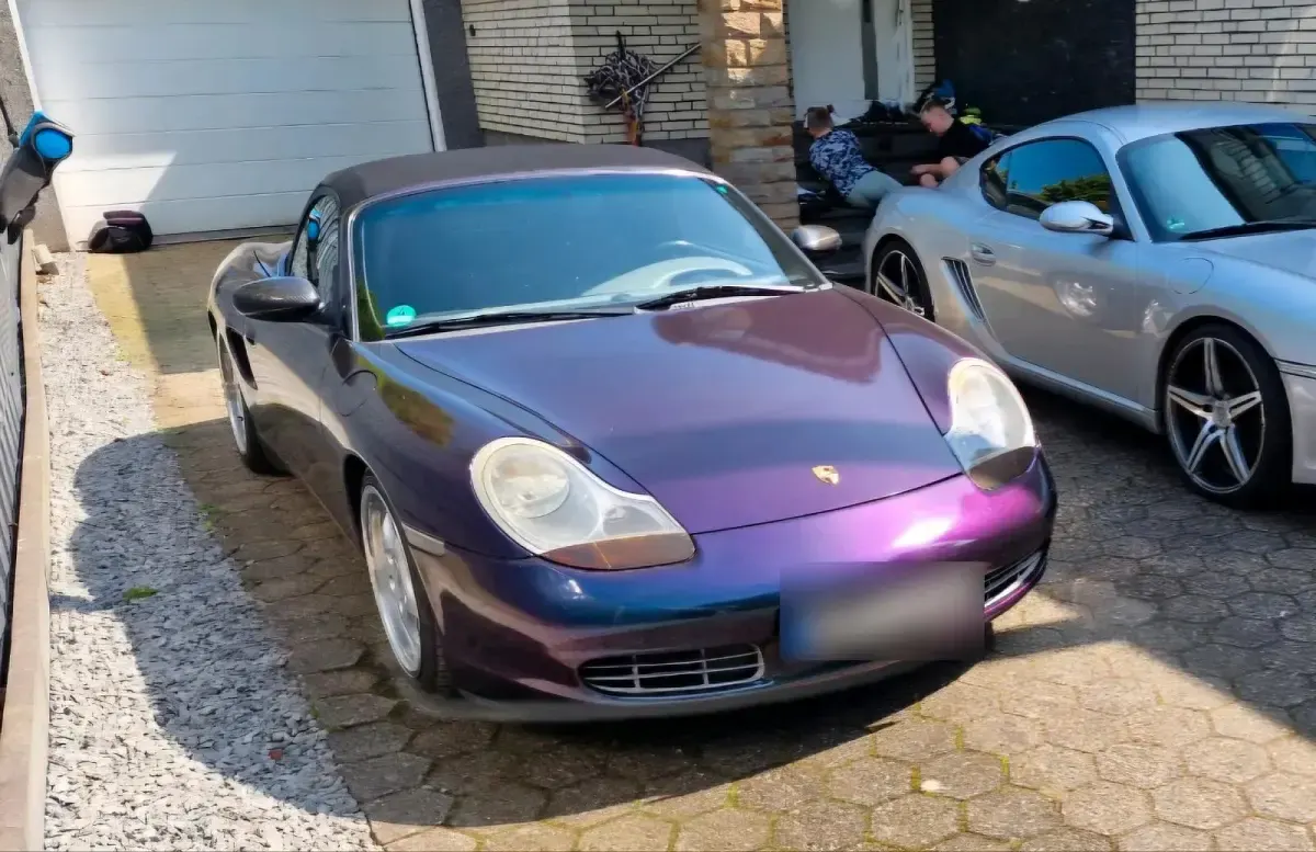 Gebraucht Porsche 986 Boxster 204 PS (150 kW) 1997 Schwarz Cabrio