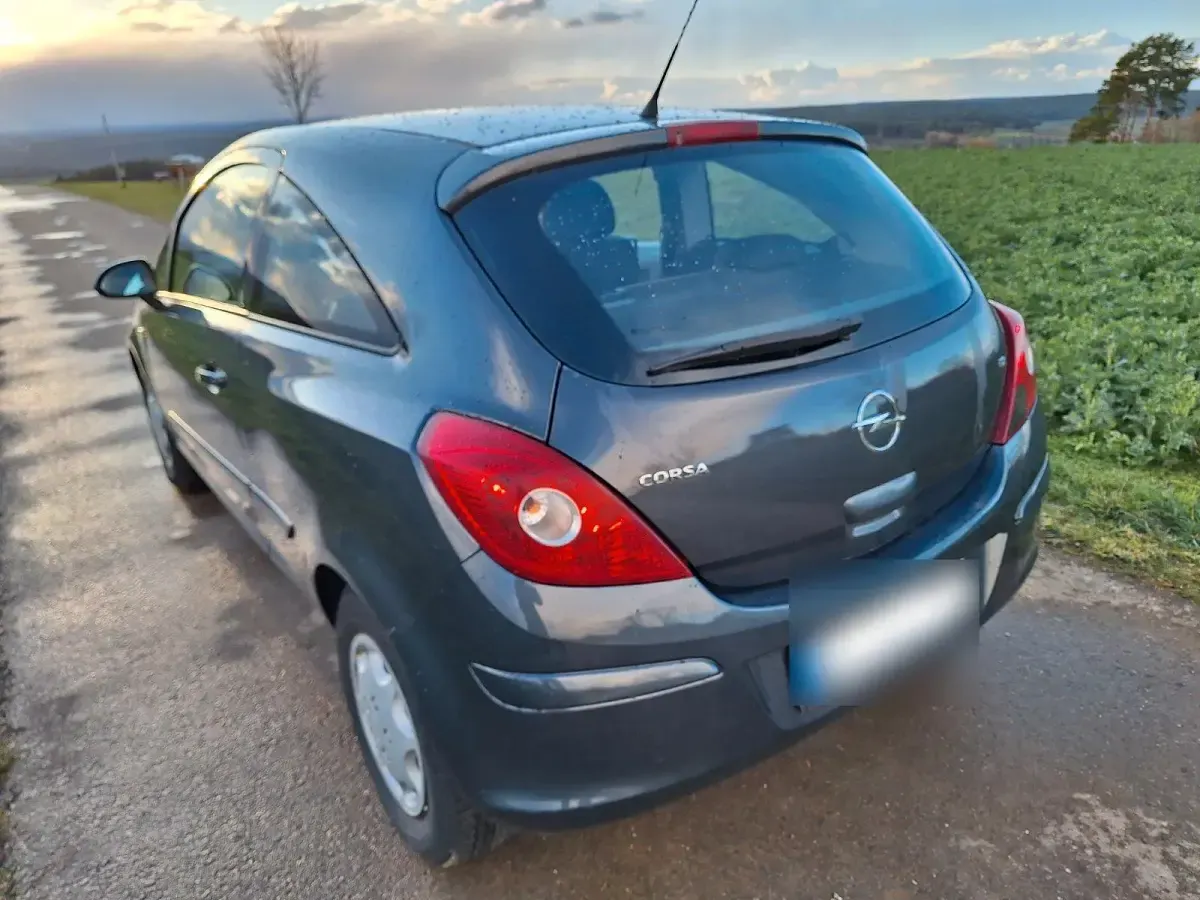 Gebraucht Opel Corsa 80 PS (58 kW) 2007 Blau Kleinwagen