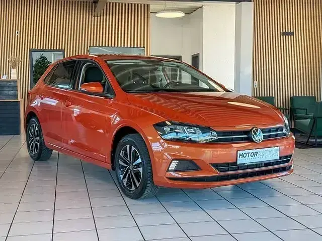 Gebraucht VW Polo United 85 PS (62 kW) 2020 Orange Kleinwagen