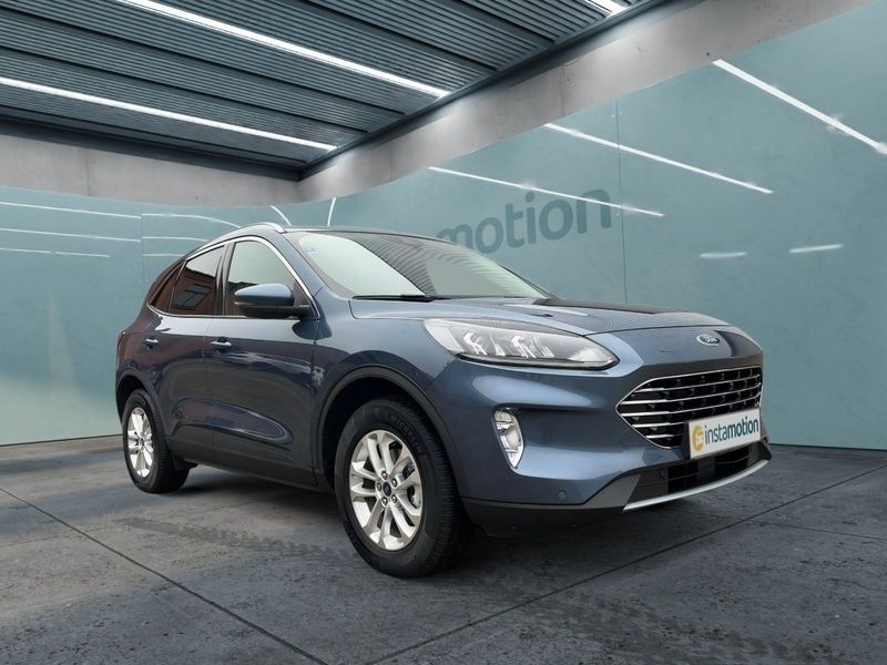 Blau Gebraucht 2021 Ford Kuga Titanium SUV | 25.130 € (Guter Preis) - Bild 1/4