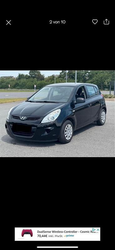 Schwarz Gebraucht 2010 Hyundai i20 Kleinwagen | 3.000 € (Guter Preis) - Bild 1/3