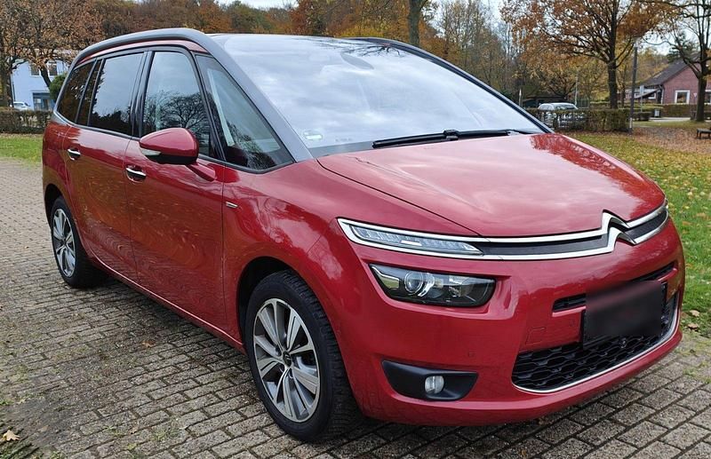 Gebraucht Citroën Grand C4 Picasso Exclusive 120 PS (88 kW) 2016 Rot Van / Kleinbus