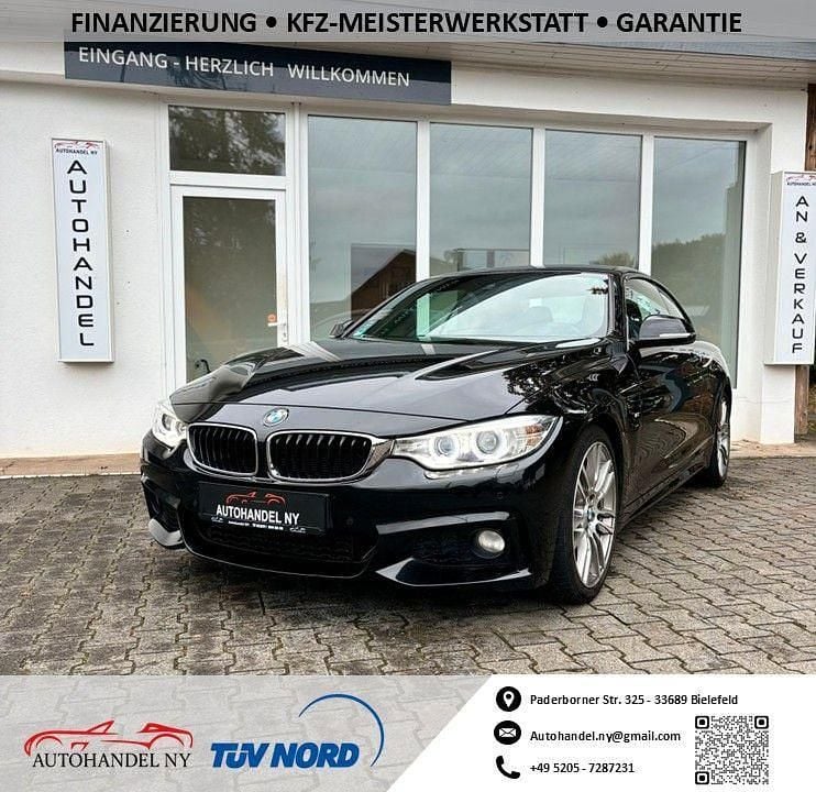 Schwarz Gebraucht 2014 BMW 430 Cabriolet M Sport Cabrio | 21.980 € (Guter Preis) - Bild 1/4